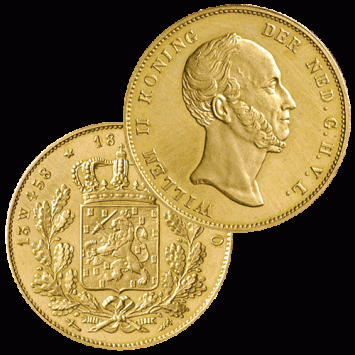 20 Gulden goud 1848